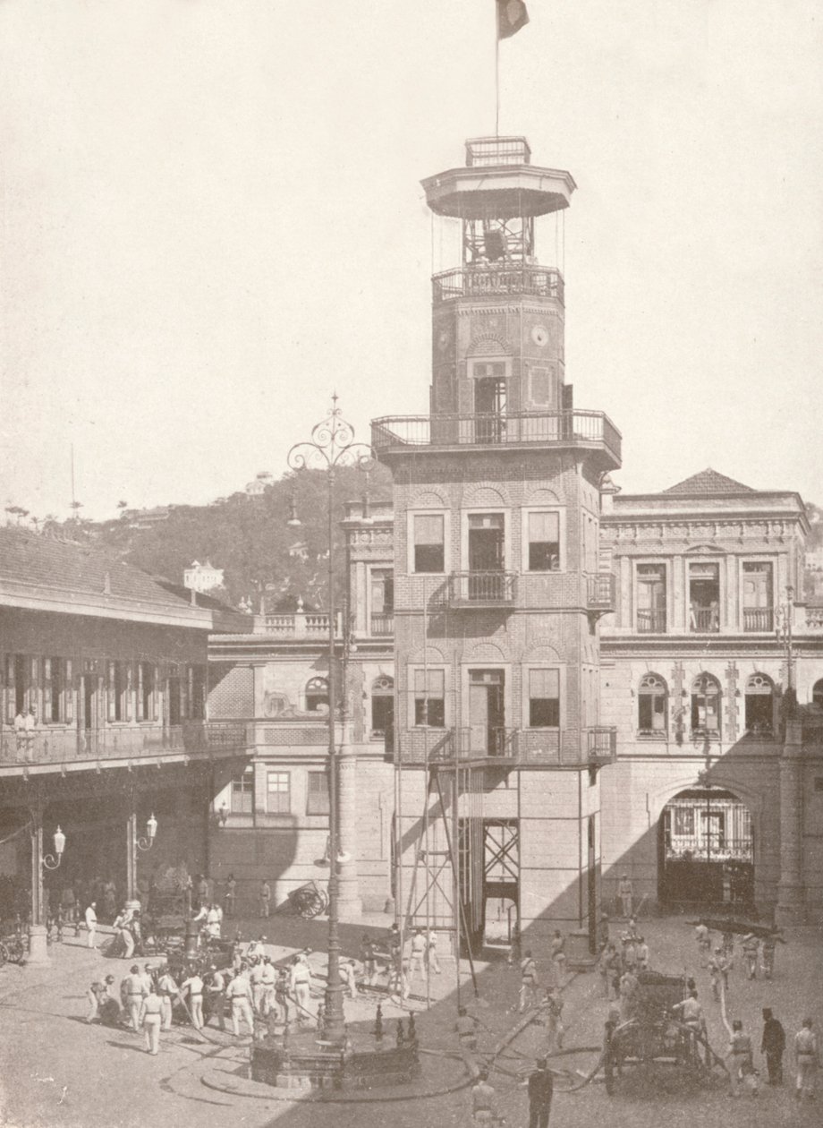 द फायर ब्रिगेड हेड-क्वार्ट्स, 1914 द्वारा अज्ञात