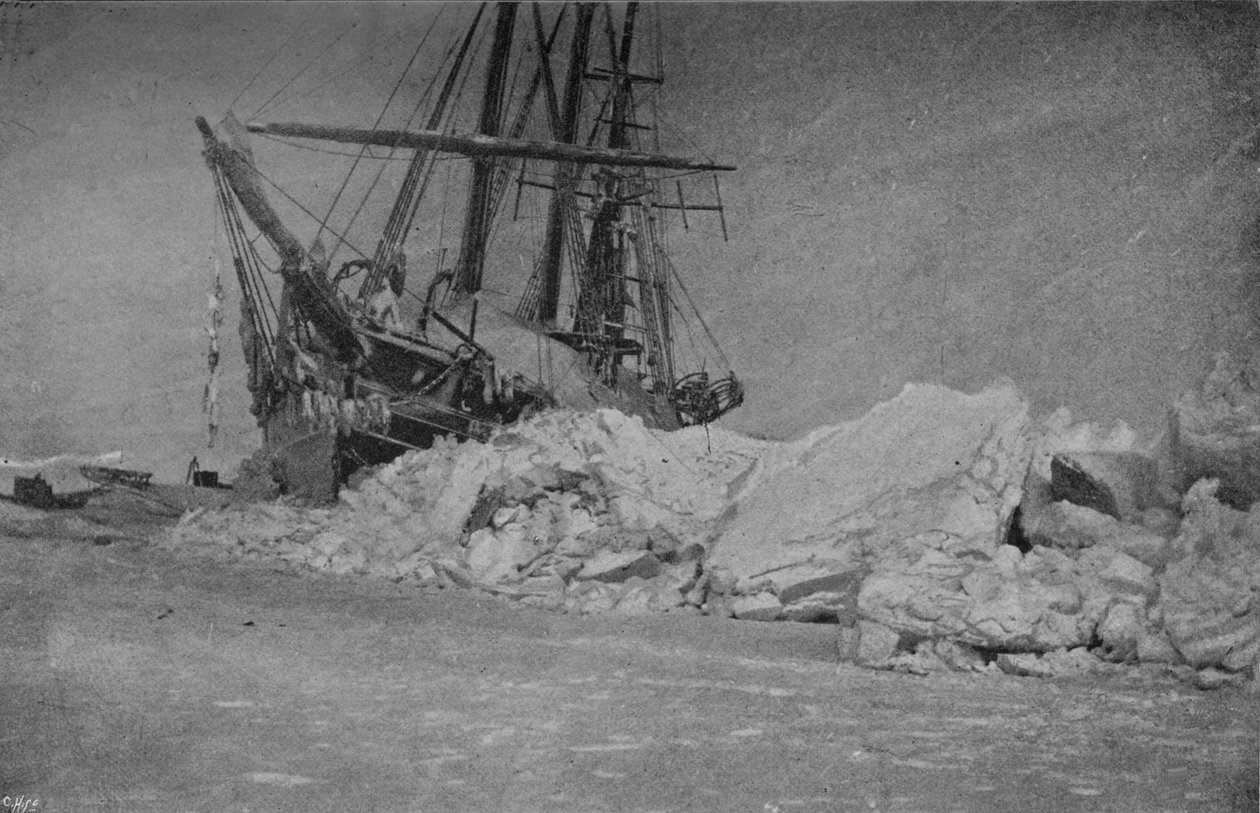 आइस-प्रेशर के बाद का फ्रैम। 10 जनवरी, 1895, 1895 1897 द्वारा अज्ञात
