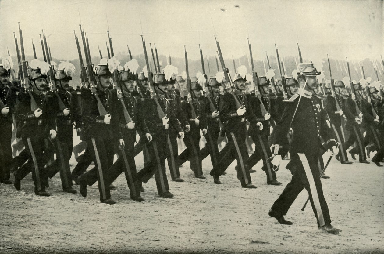 1919 में फ्रेंच आर्मी ऑफिसर। द्वारा अज्ञात