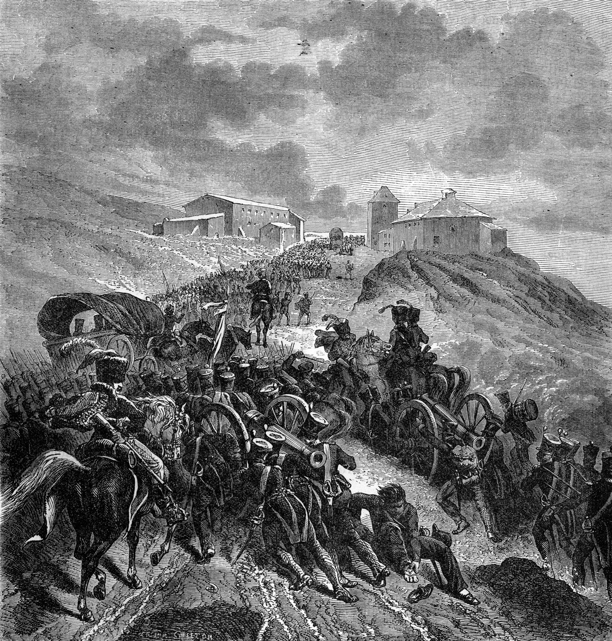 फ्रांसीसी सेना, सिएरा गुआडरमा, स्पेन, 22-24 सितंबर, 1808 1882-1884 को पार करती हुई द्वारा अज्ञात