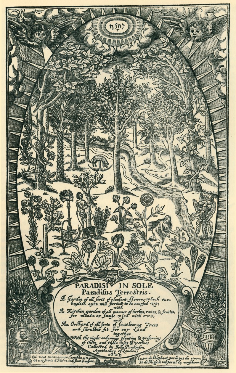 ईडन गार्डन, 1629, 1944। द्वारा अज्ञात
