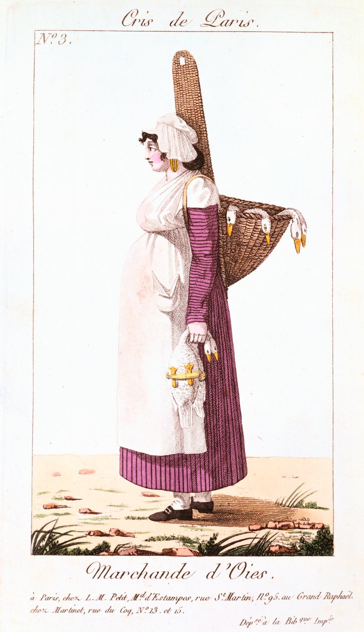 द गूज सेलर, 1826 द्वारा अज्ञात