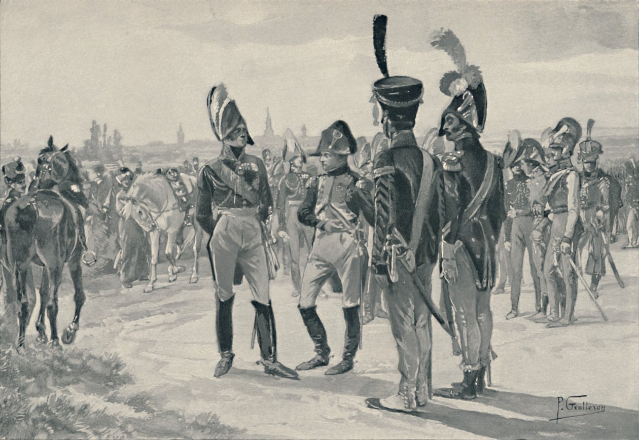 भव्य ड्रम-मेजर्स, 1896 द्वारा अज्ञात