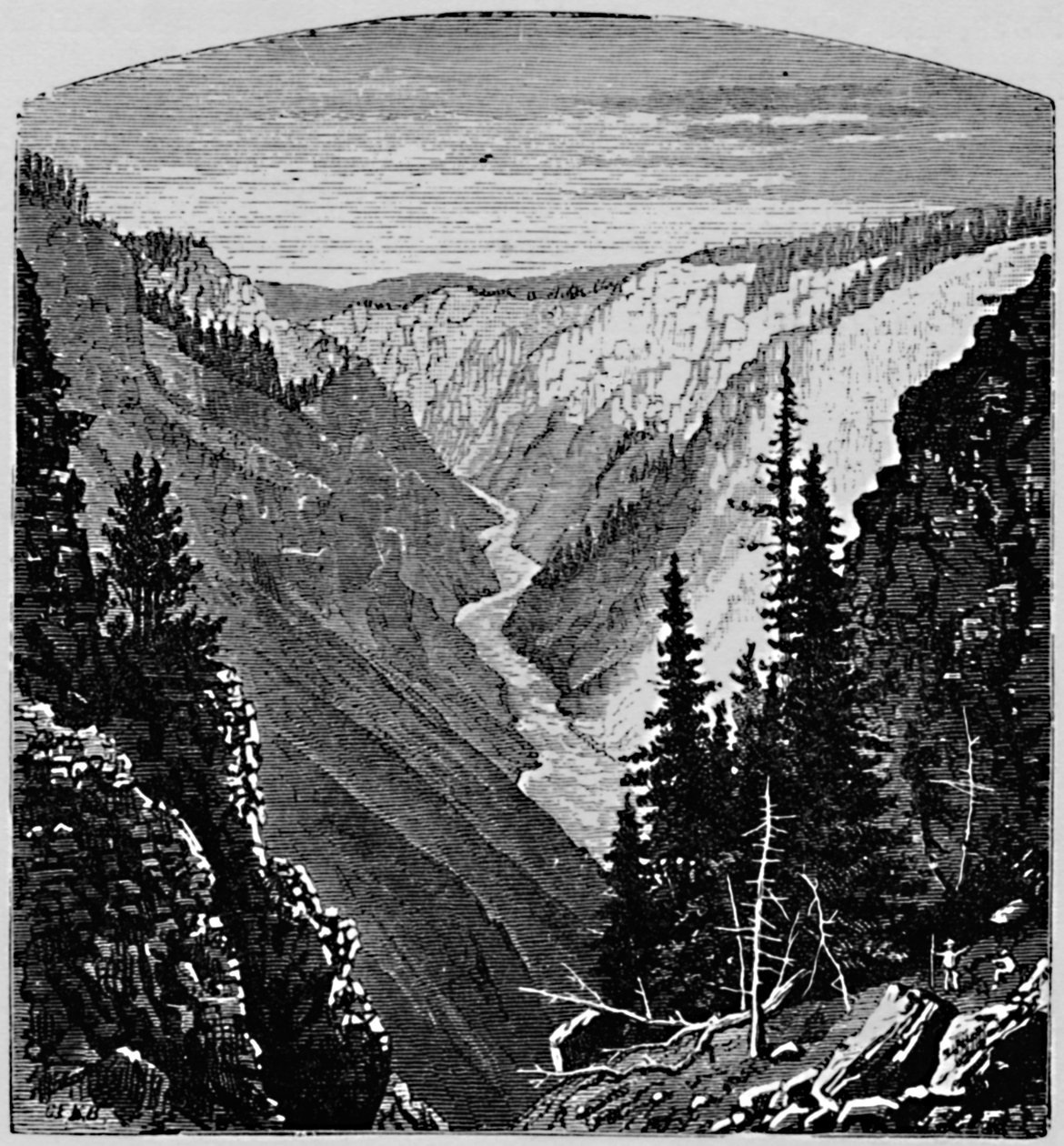 द ग्रैंड कैनन, 1883 द्वारा अज्ञात