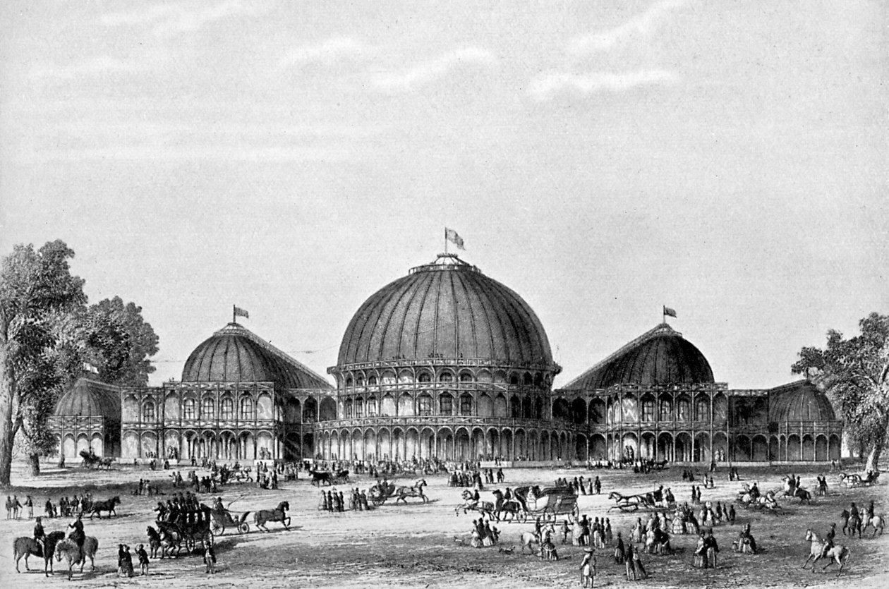 डबलिन, 1853 में महान प्रदर्शनी, c1920 द्वारा अज्ञात