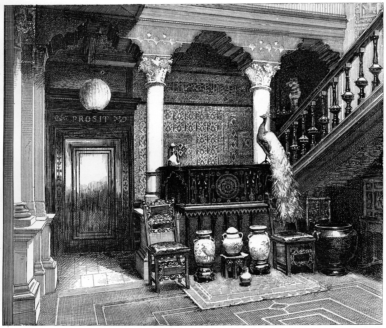 हॉल, सी 1880-1882 द्वारा अज्ञात