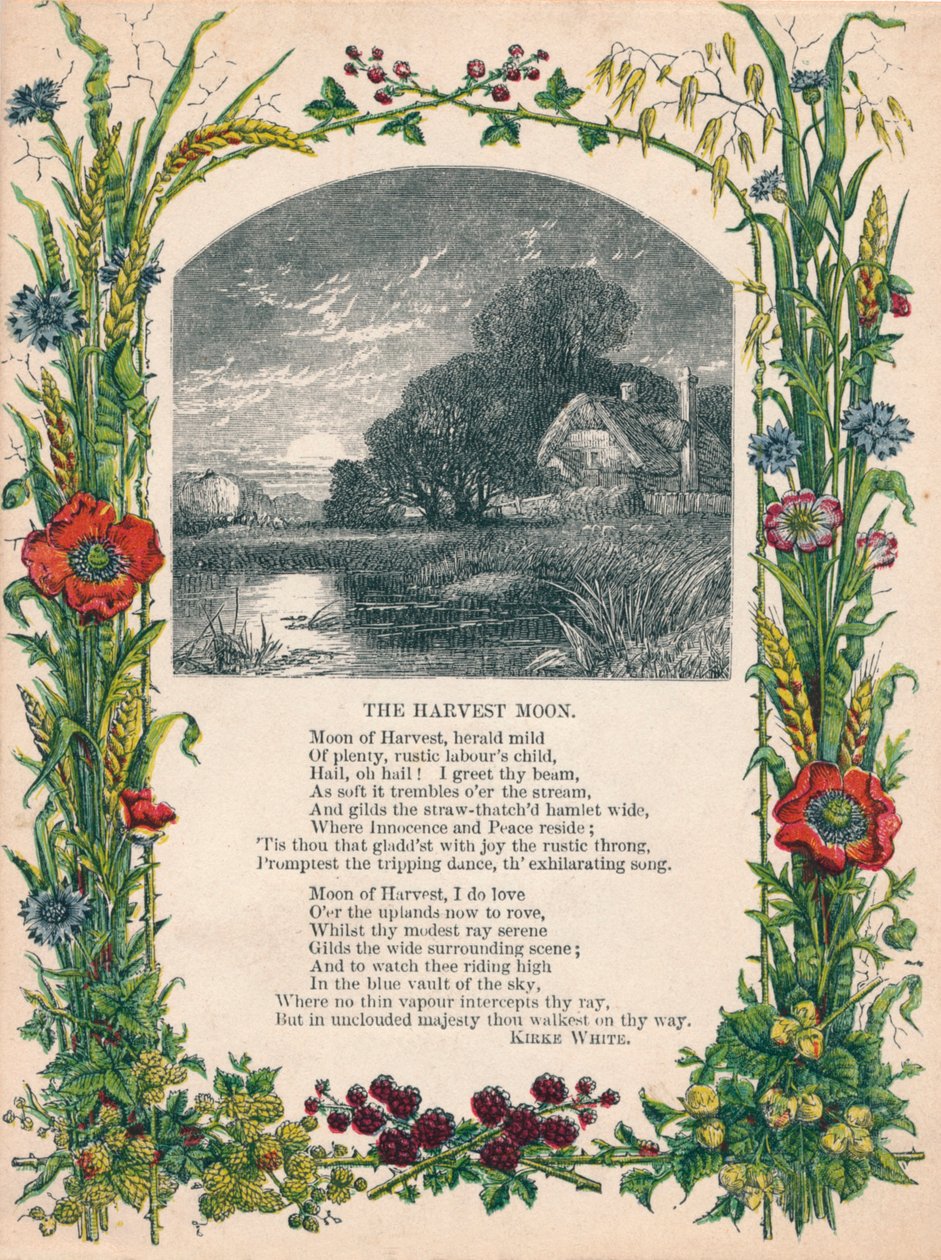 किर्क व्हाइट द्वारा हार्वेस्ट मून, c1900 द्वारा अज्ञात