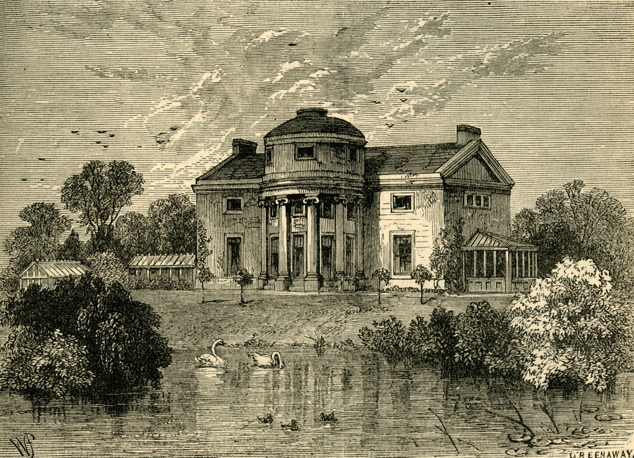 द होल्मे, रीजेंट्स पार्क, c1876। द्वारा अज्ञात