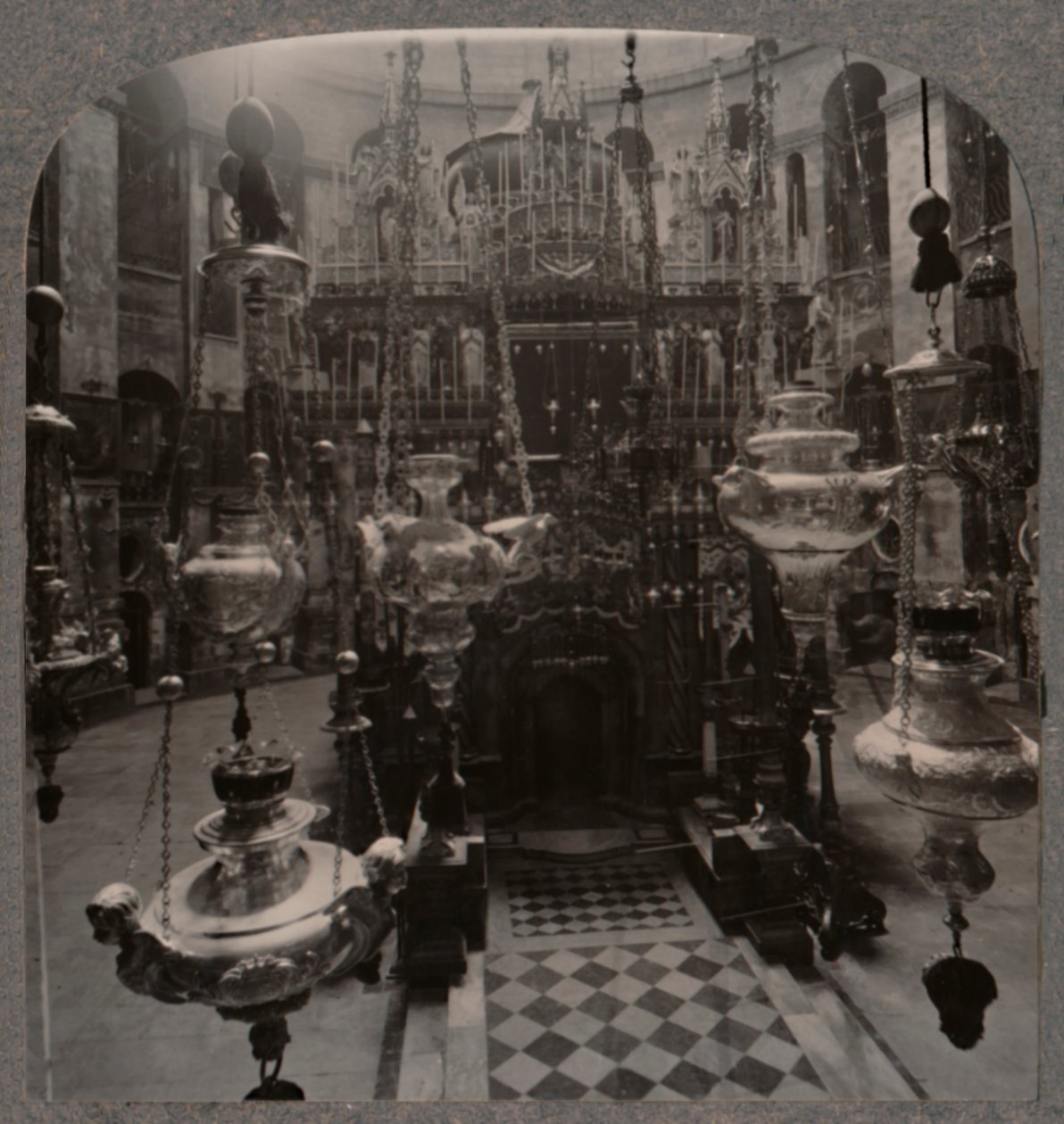 पवित्र सेपुलचर चर्च, यरूशलेम, c1900 द्वारा अज्ञात