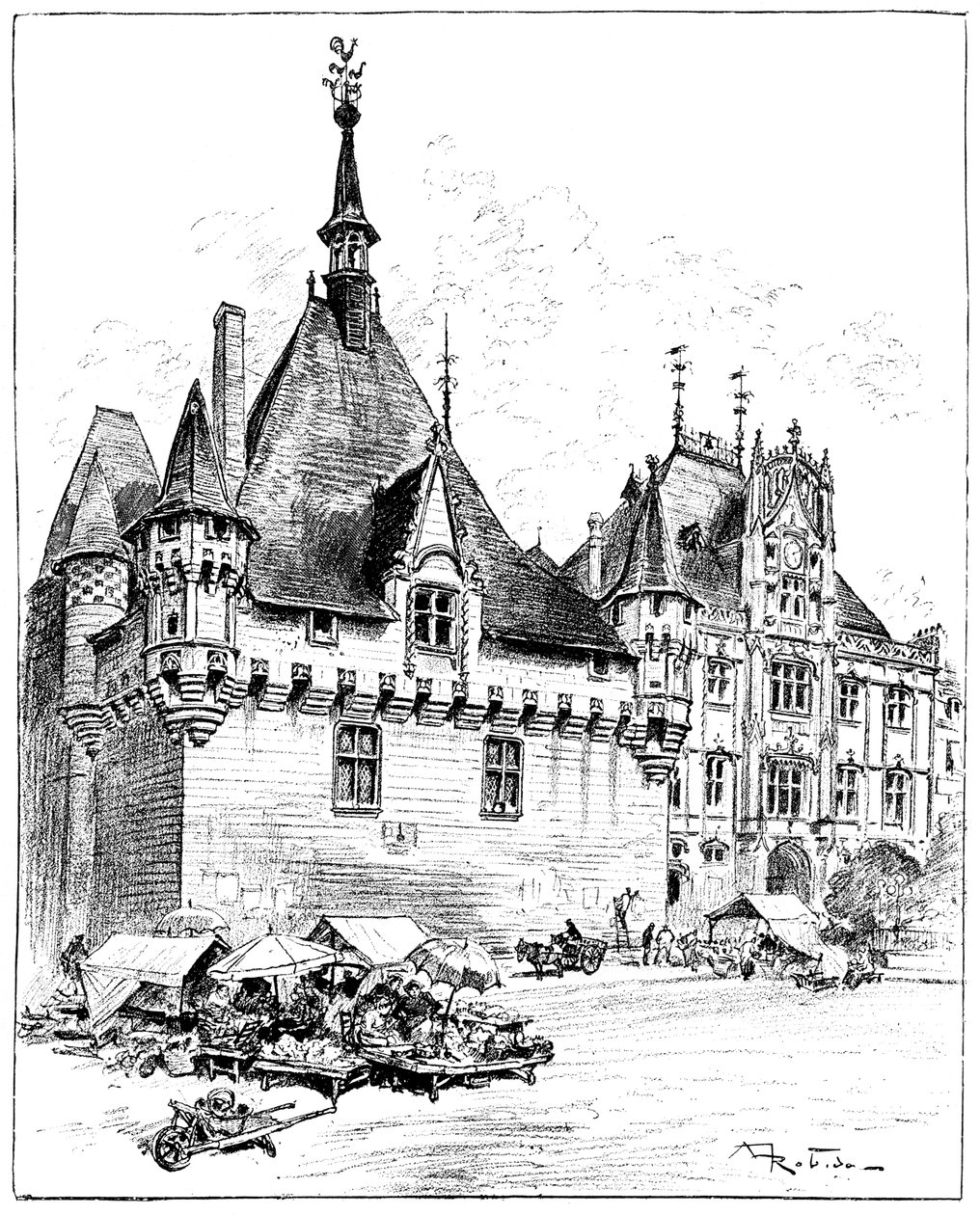 होटल डे विले, 1899 द्वारा अज्ञात