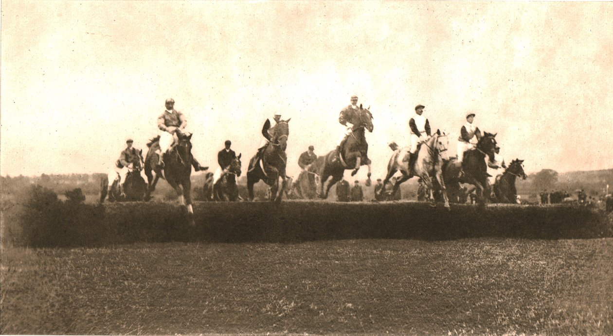 द हंट कप, पंचस्टाउन, 1911। द्वारा अज्ञात
