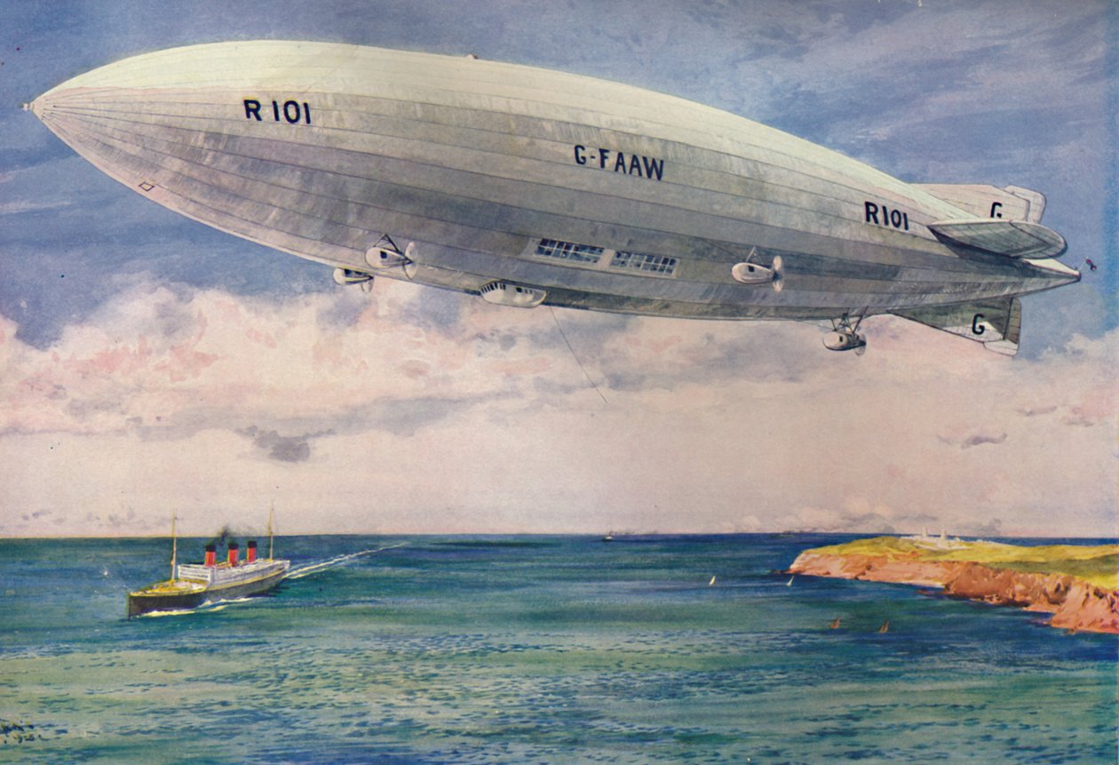 द इल-फेटेड R101, 1927 द्वारा अज्ञात