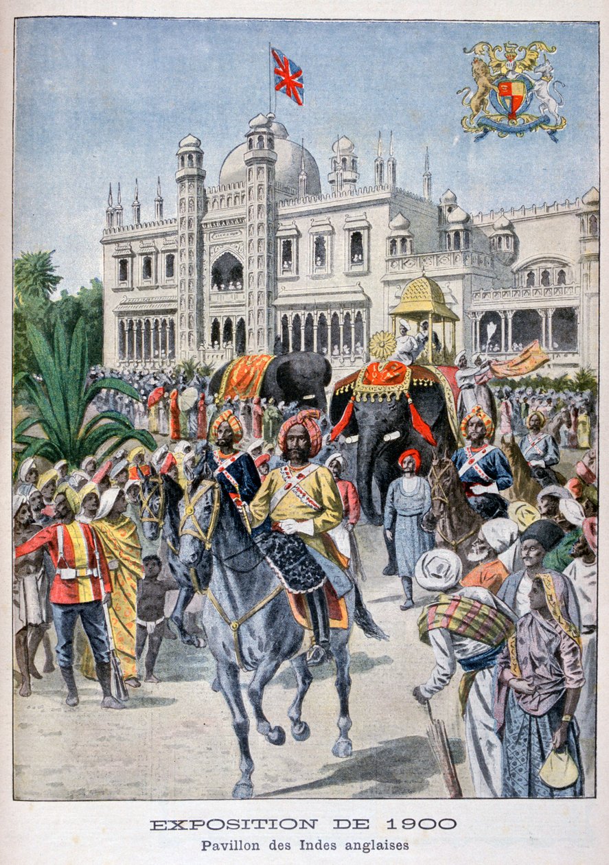 1900, पेरिस, 1900 की सार्वभौमिक प्रदर्शनी में भारतीय पैवेलियन द्वारा अज्ञात