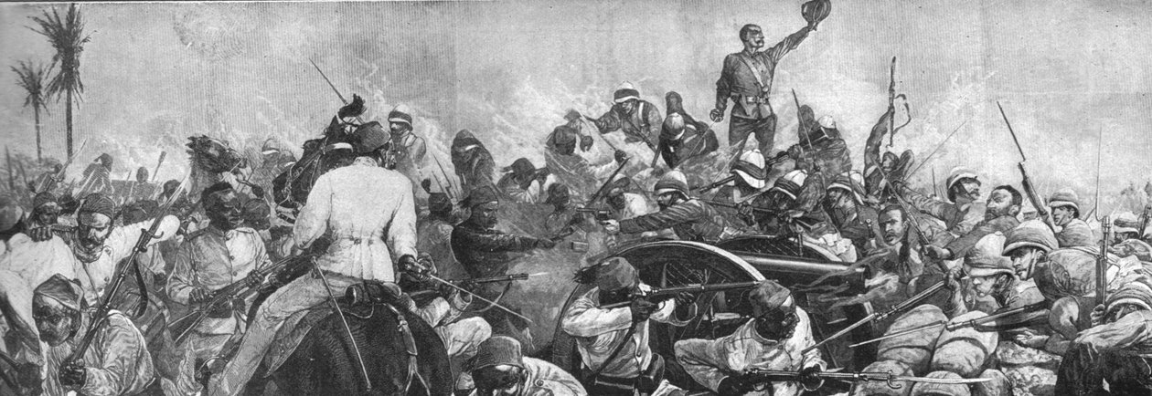 अरबी पाशा के तहत विद्रोह, 1882: तेल-एल-केबीर की लड़ाई, 13 सितंबर, 1901। द्वारा अज्ञात