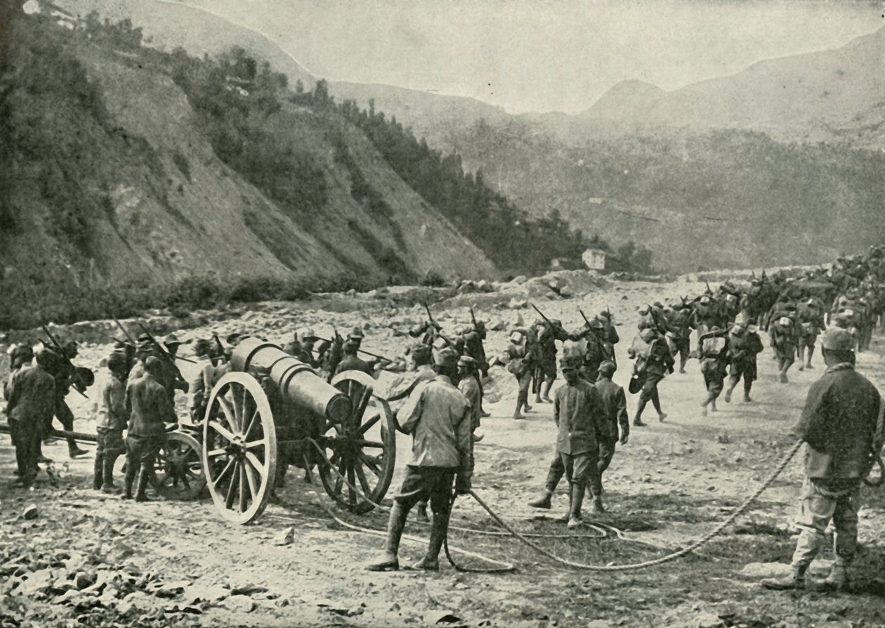 मार्च 1919 को इतालवी सेना। द्वारा अज्ञात
