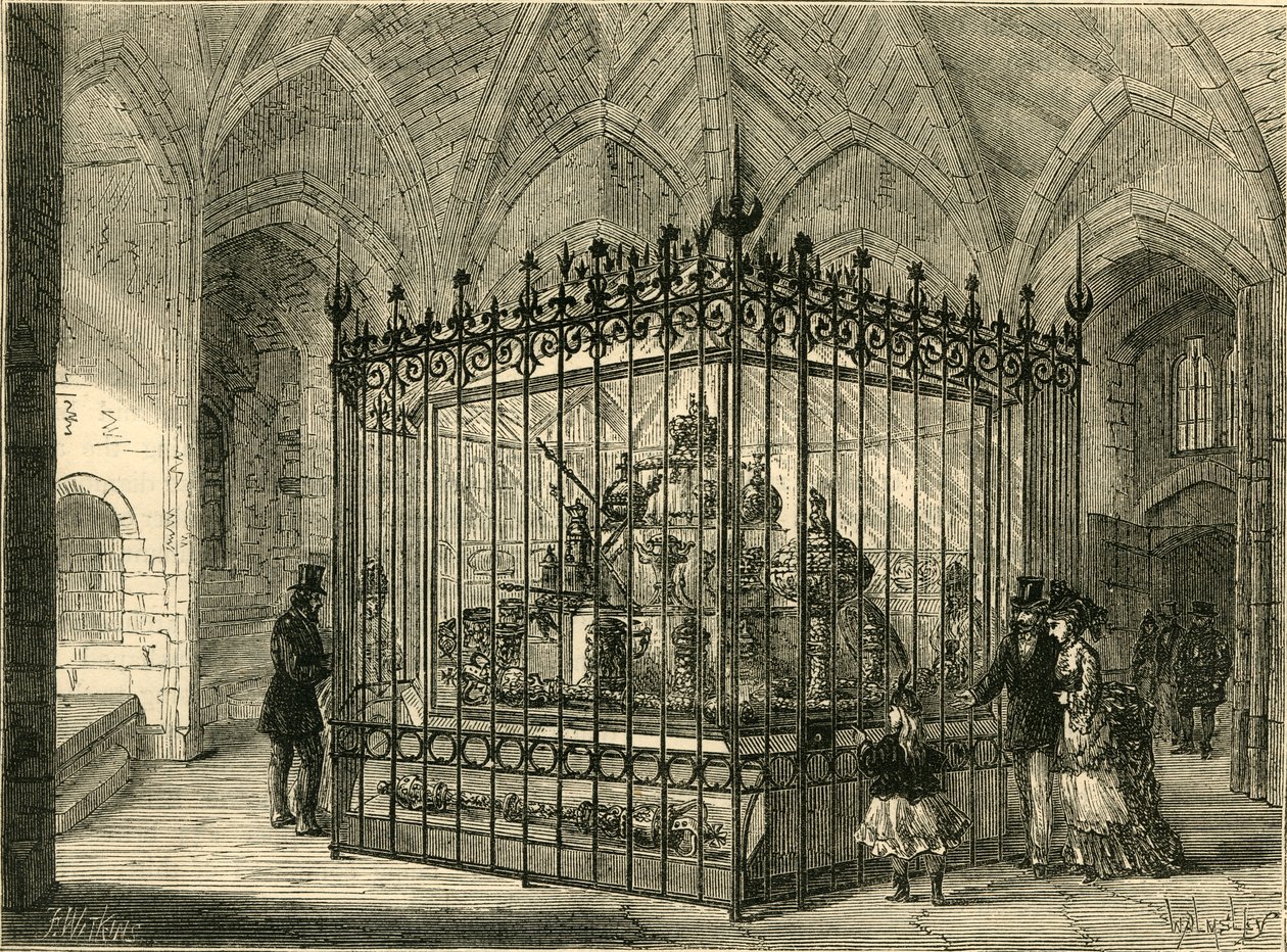 टॉवर में गहना कक्ष, c1872। द्वारा अज्ञात