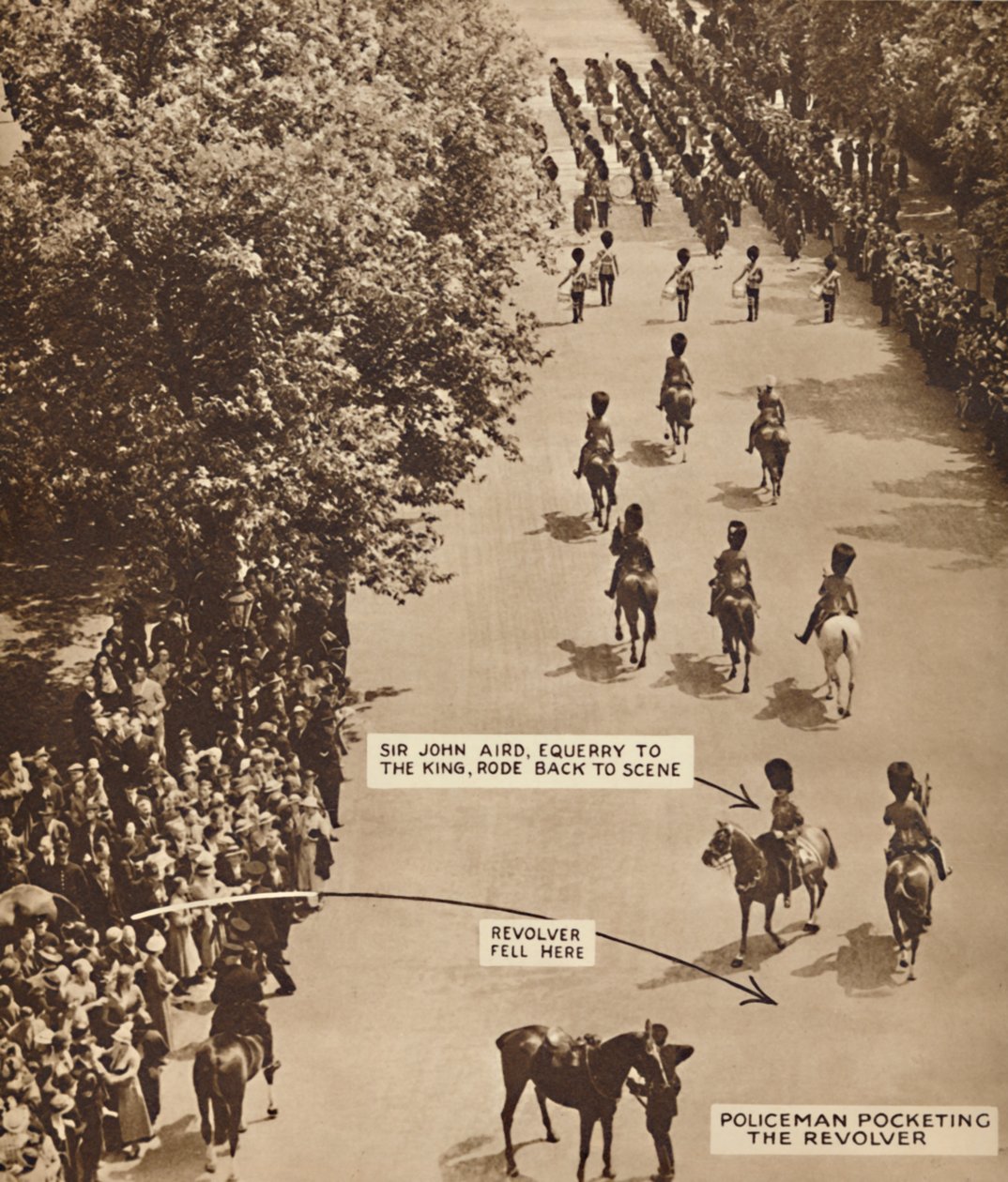 द किंग रोड ऑन, 1937 द्वारा अज्ञात