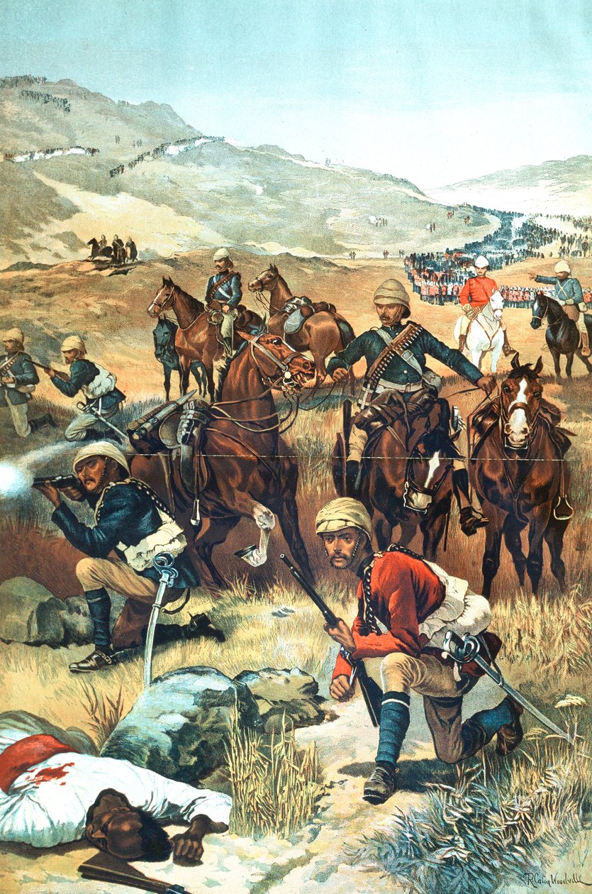 द लास्ट शॉट इन द सूडान, 1885 द्वारा अज्ञात