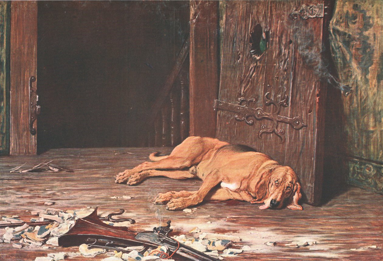 द लास्ट ऑफ़ द गैरीसन, c1875, c1902। द्वारा अज्ञात