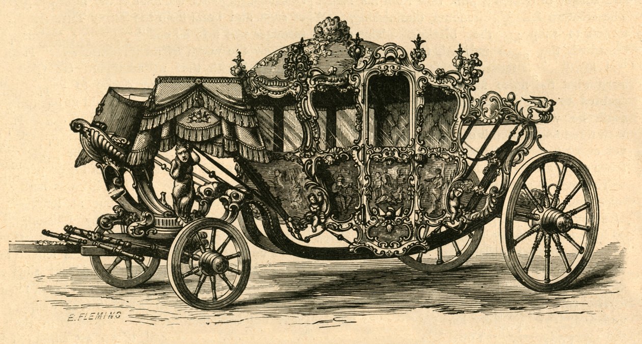 लॉर्ड मेयर्स कोच, 1897। द्वारा अज्ञात