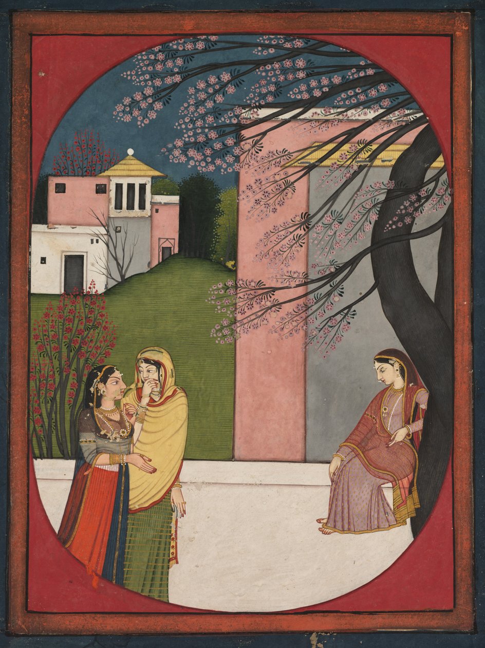 बिहारी, 1780-90 के सत साईं से लवलाइरन हीरोइन। द्वारा अज्ञात