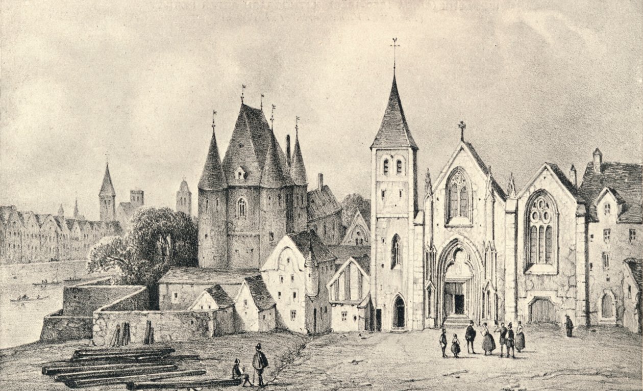 1540, 1915 में मैसन डू लेफ्टिनेंट और चर्च ऑफ़ सेंट लैंड्री द्वारा अज्ञात