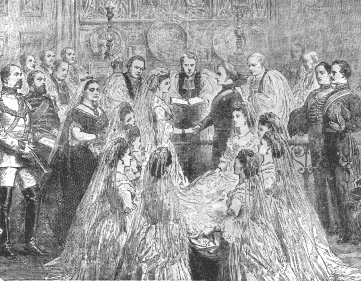 लोरियन के मार्की के साथ राजकुमारी लुईस की शादी ... 1871, 1901। द्वारा अज्ञात
