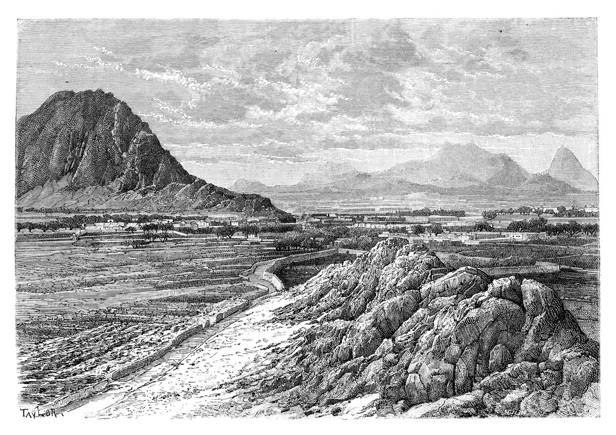 द मार्शा पास, कंधार, अफगानिस्तान, 1895 का उत्तर द्वारा अज्ञात