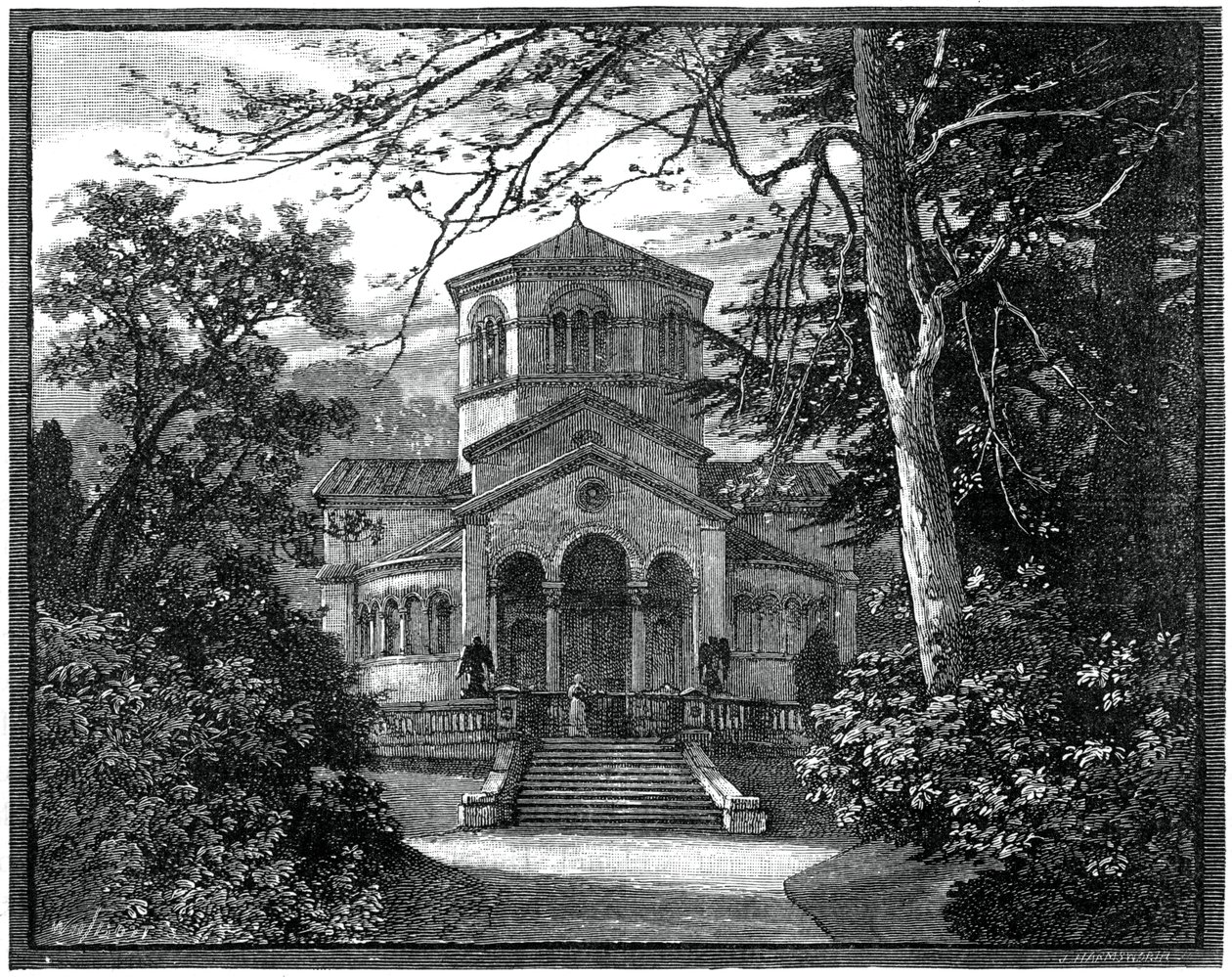 द मौसोलम, फ्रॉगमोर, 1900 द्वारा अज्ञात