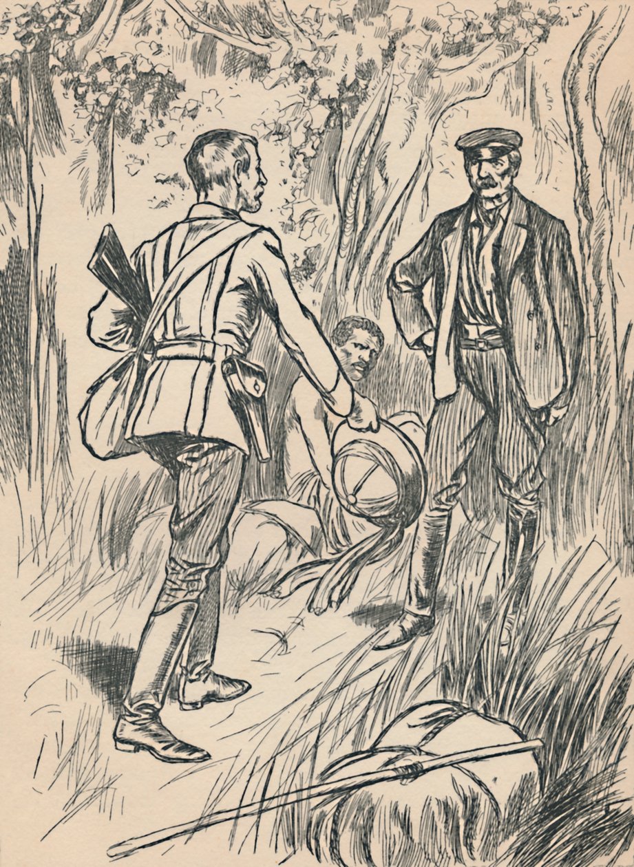 स्टेनली और लिविंगस्टोन की बैठक, c1907 द्वारा अज्ञात