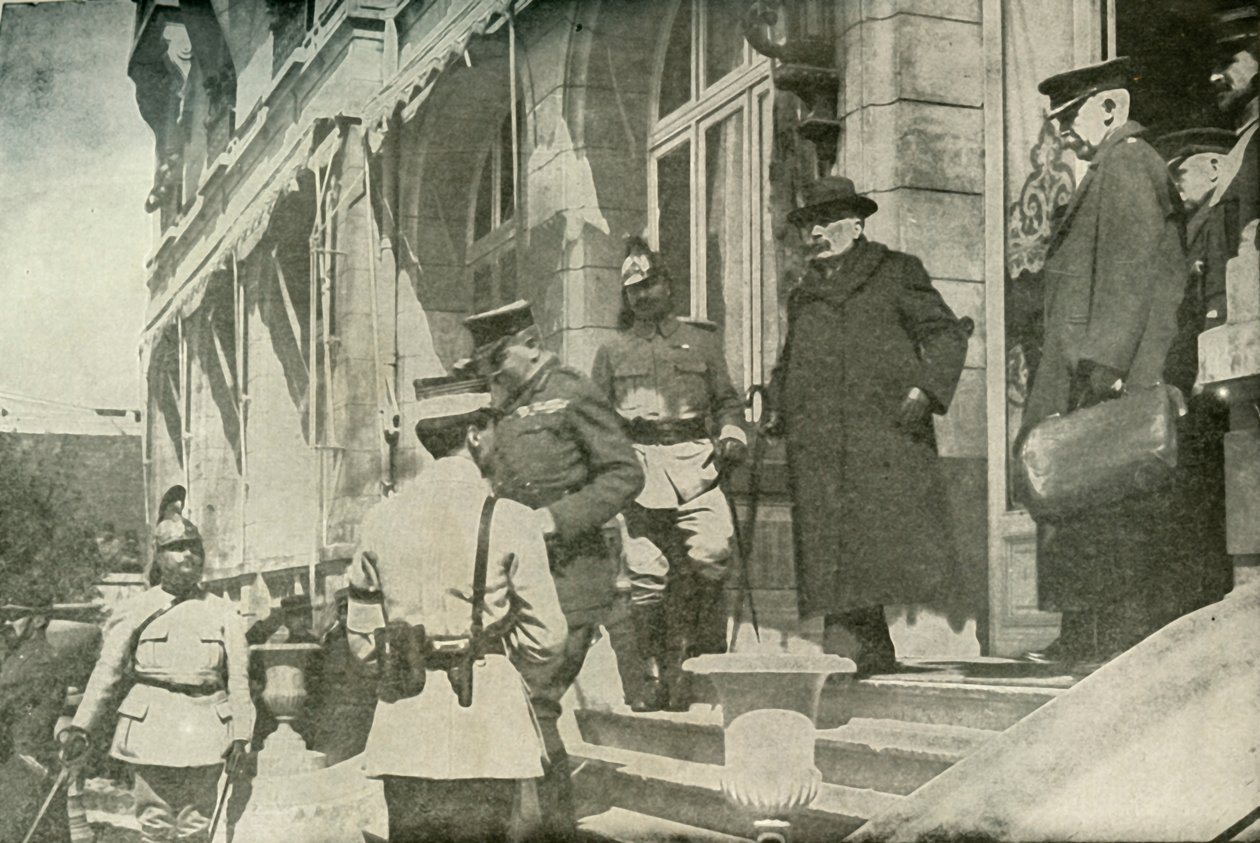 1915, 1919 के ब्रिटिश और फ्रांसीसी मंत्रियों की बैठक। द्वारा अज्ञात