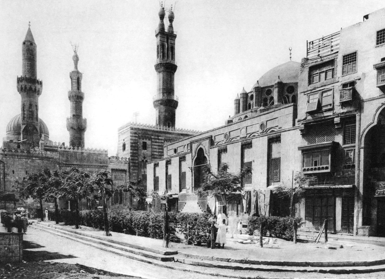 अल-अरहान, काहिरा, मिस्र की मस्जिद, c1920s द्वारा अज्ञात