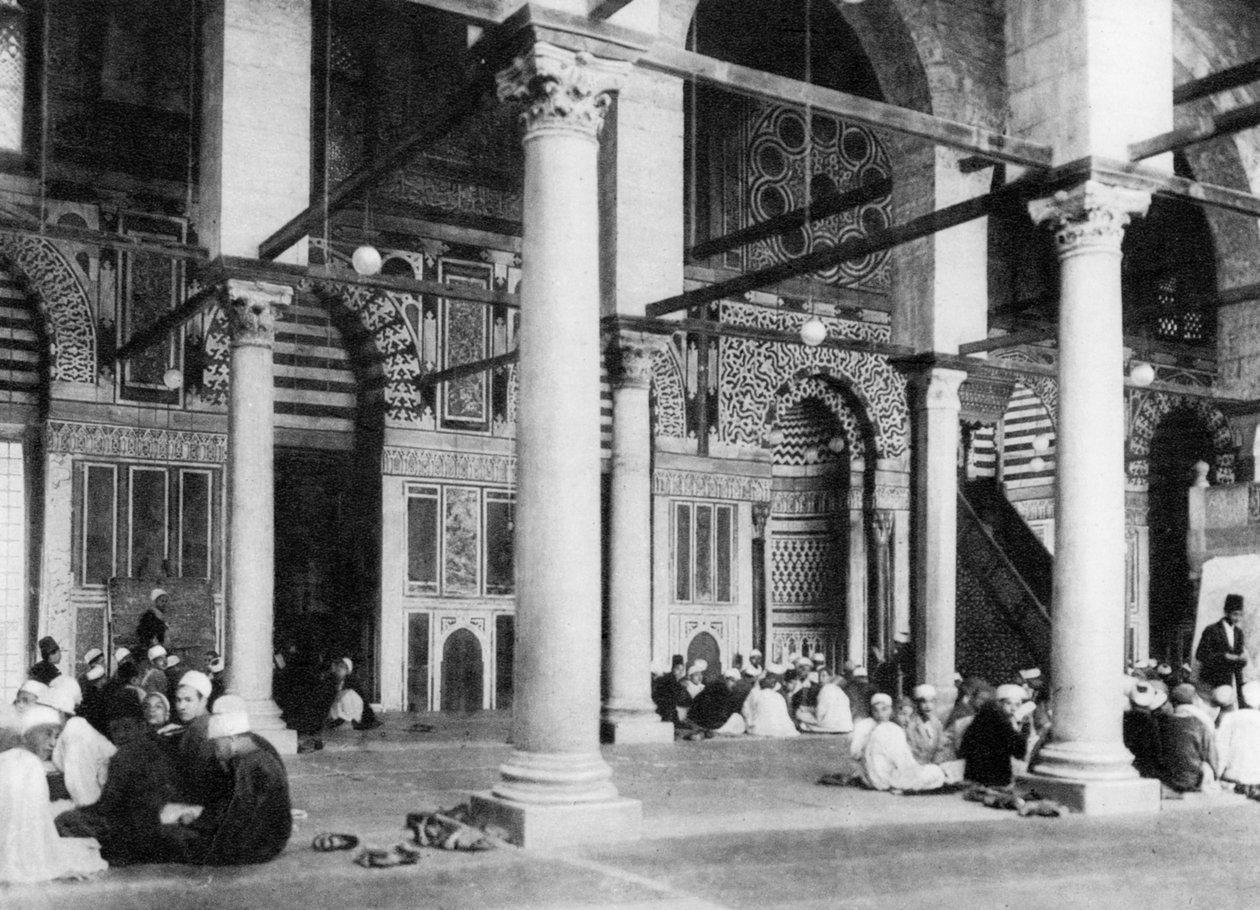 अल-मौयद, काहिरा, मिस्र की मस्जिद, c1920s द्वारा अज्ञात