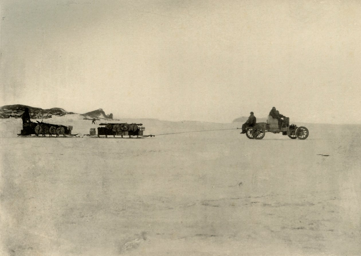 द मोटर हैलिंग स्टोर्स फॉर ए डिपो, 1909 द्वारा अज्ञात