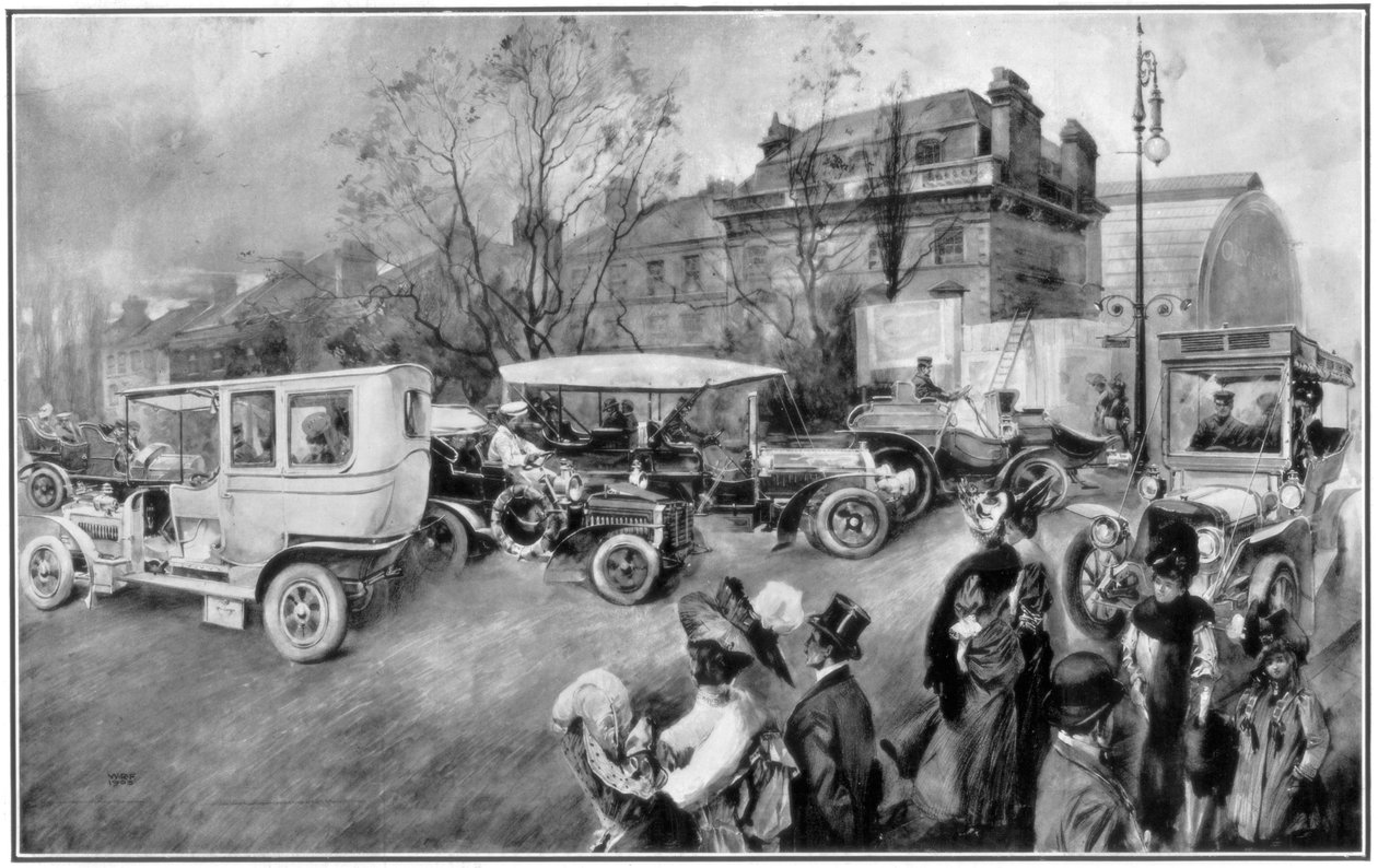 मोटर शो ओलंपिया, लंदन, 1905 में द्वारा अज्ञात