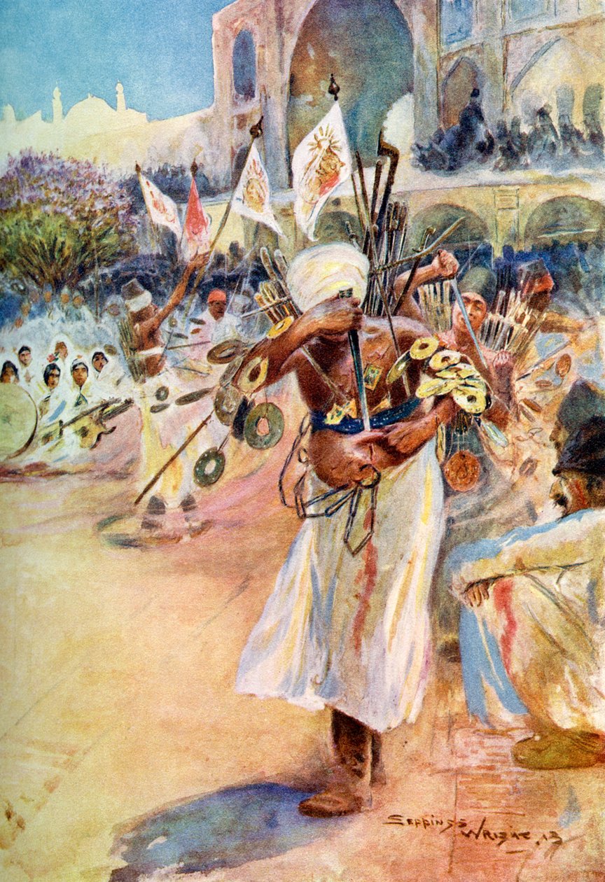 मुहर्रम महोत्सव, फारस द्वारा अज्ञात