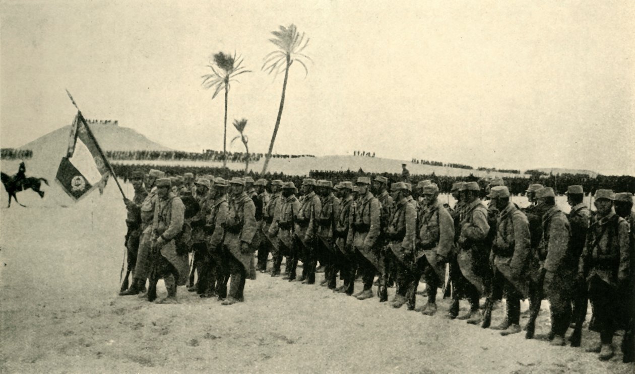 द मस्टेरिंग ऑफ द एलाइज़, प्रथम विश्व युद्ध, 1915, c1920। द्वारा अज्ञात