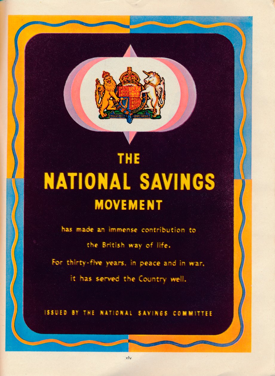 राष्ट्रीय बचत आंदोलन, 1951 द्वारा अज्ञात