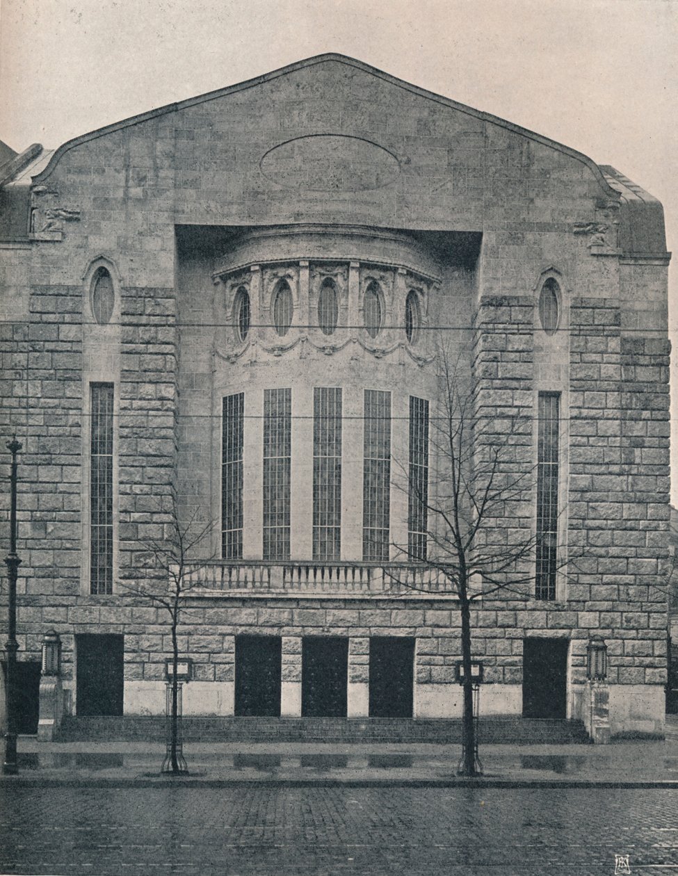 द न्यू हेबेल थिएटर, बर्लिन, c1908 द्वारा अज्ञात