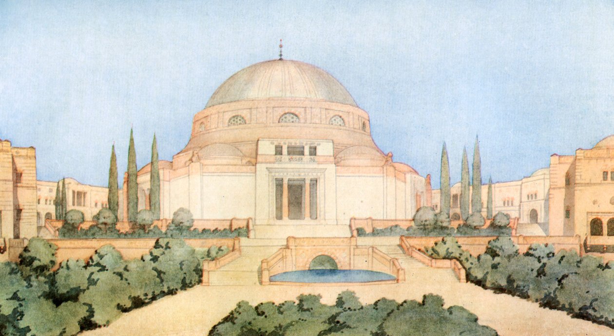 द न्यू यूनिवर्सिटी, जेरूसलम, इज़राइल, 1926 द्वारा अज्ञात