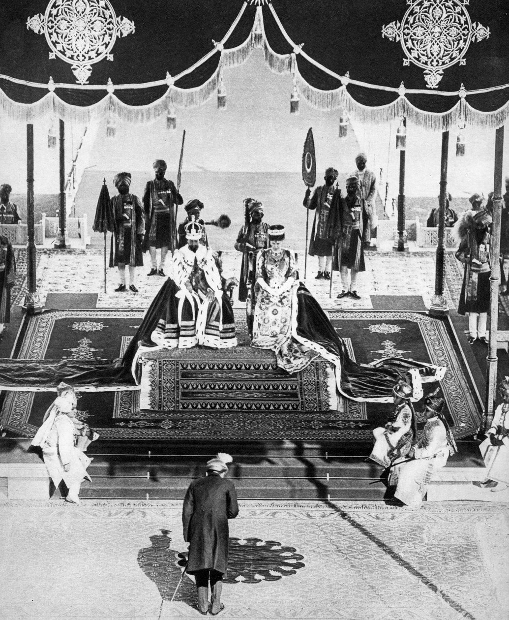 हैदराबाद का निज़ाम दिल्ली दरबार, 1911, 1935 में झूला का भुगतान करता है द्वारा अज्ञात