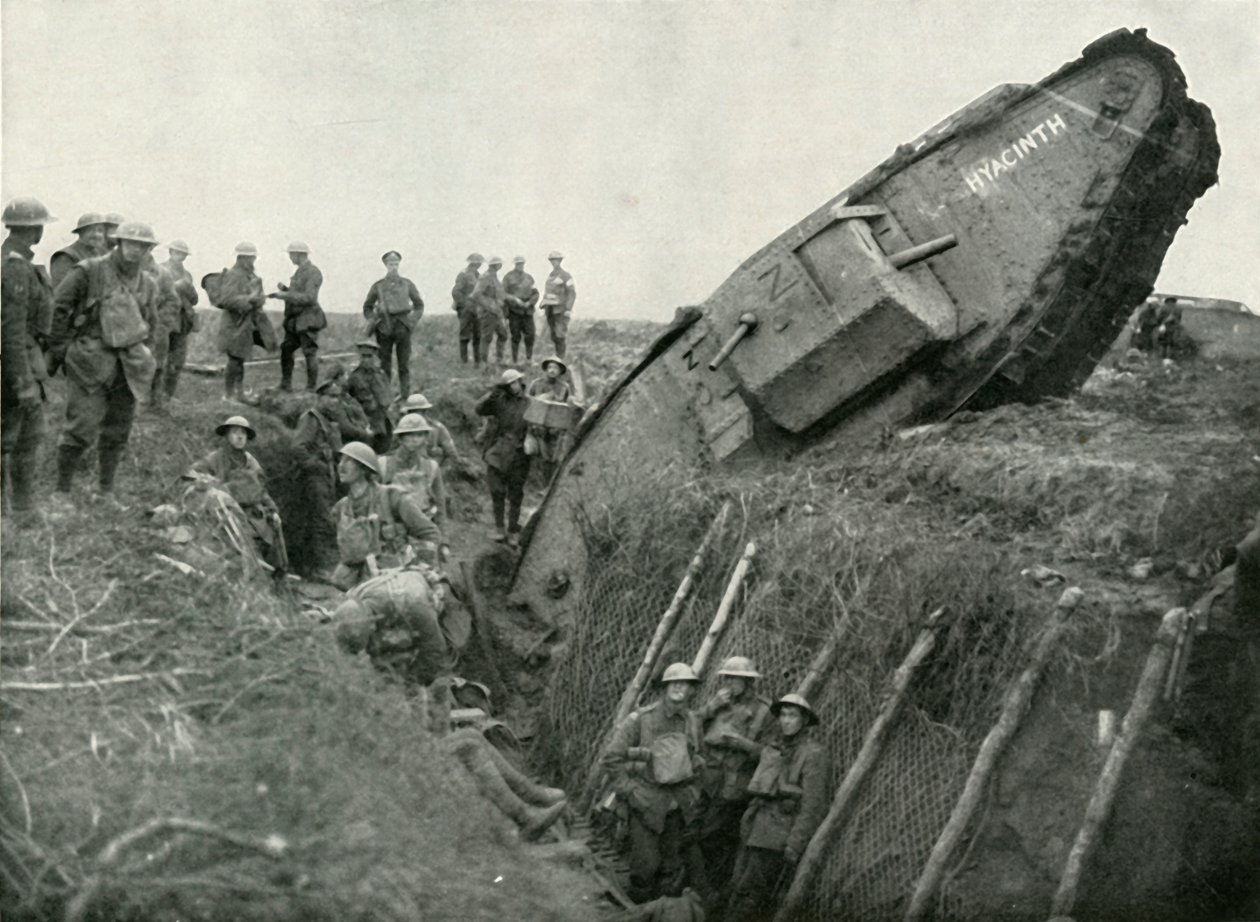 कंबाई फ्रंट पर आक्रामक, नवंबर 1917, 1919। द्वारा अज्ञात