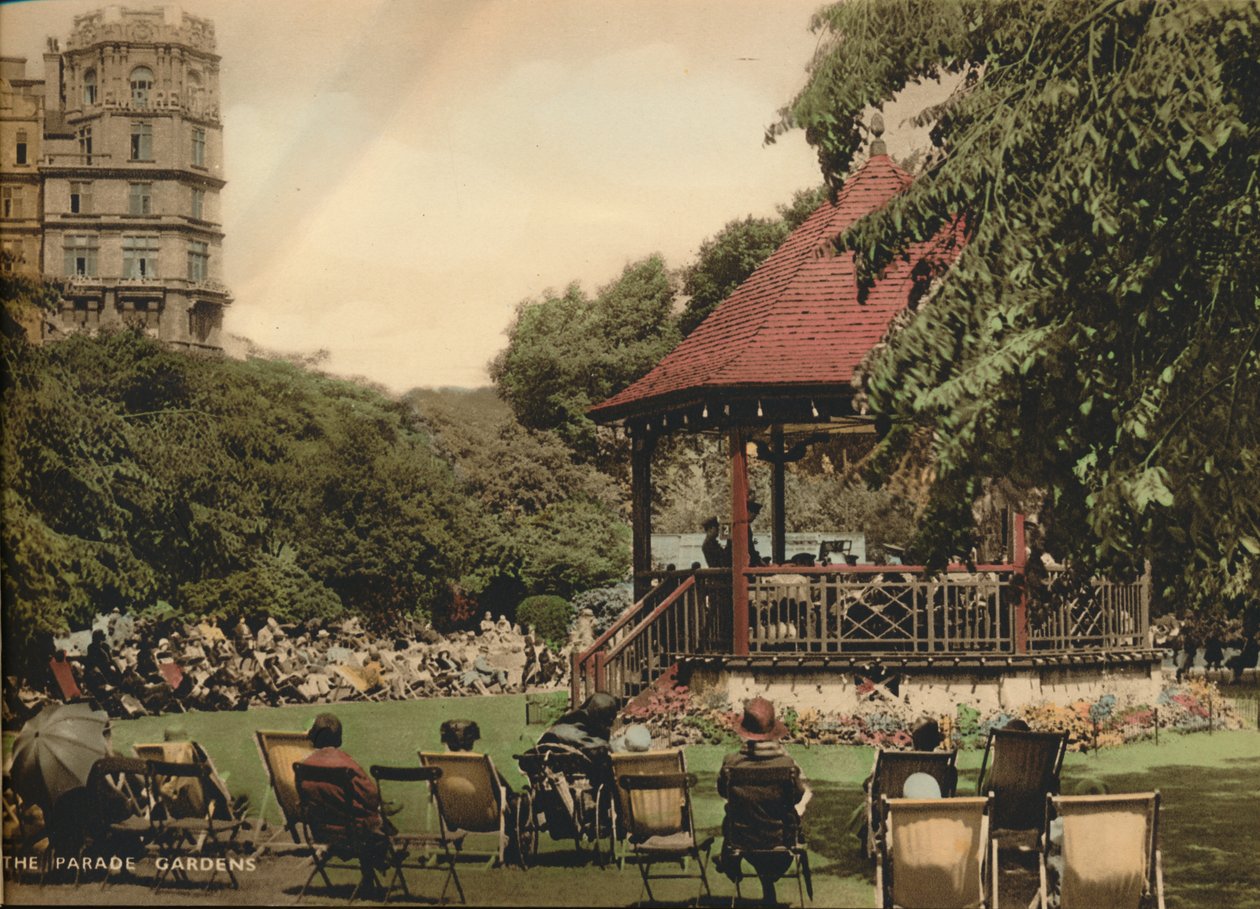 परेड गार्डन, स्नान, समरसेट, c1925 द्वारा अज्ञात