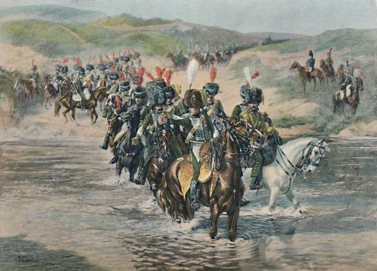 द पैसेज ऑफ़ द फोर्ड, 1896 द्वारा अज्ञात