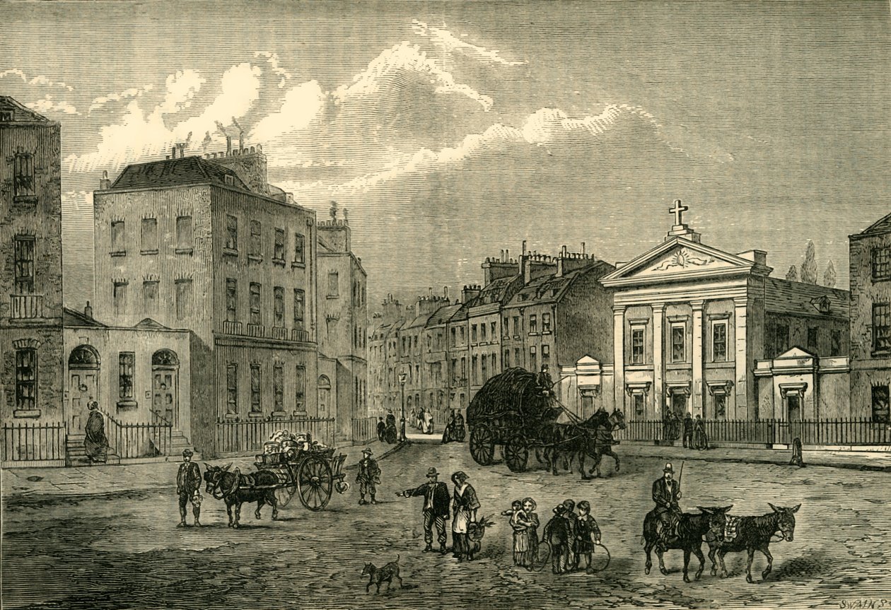 पॉलीगॉन, सोमरस टाउन, 1850 में, c1876। द्वारा अज्ञात