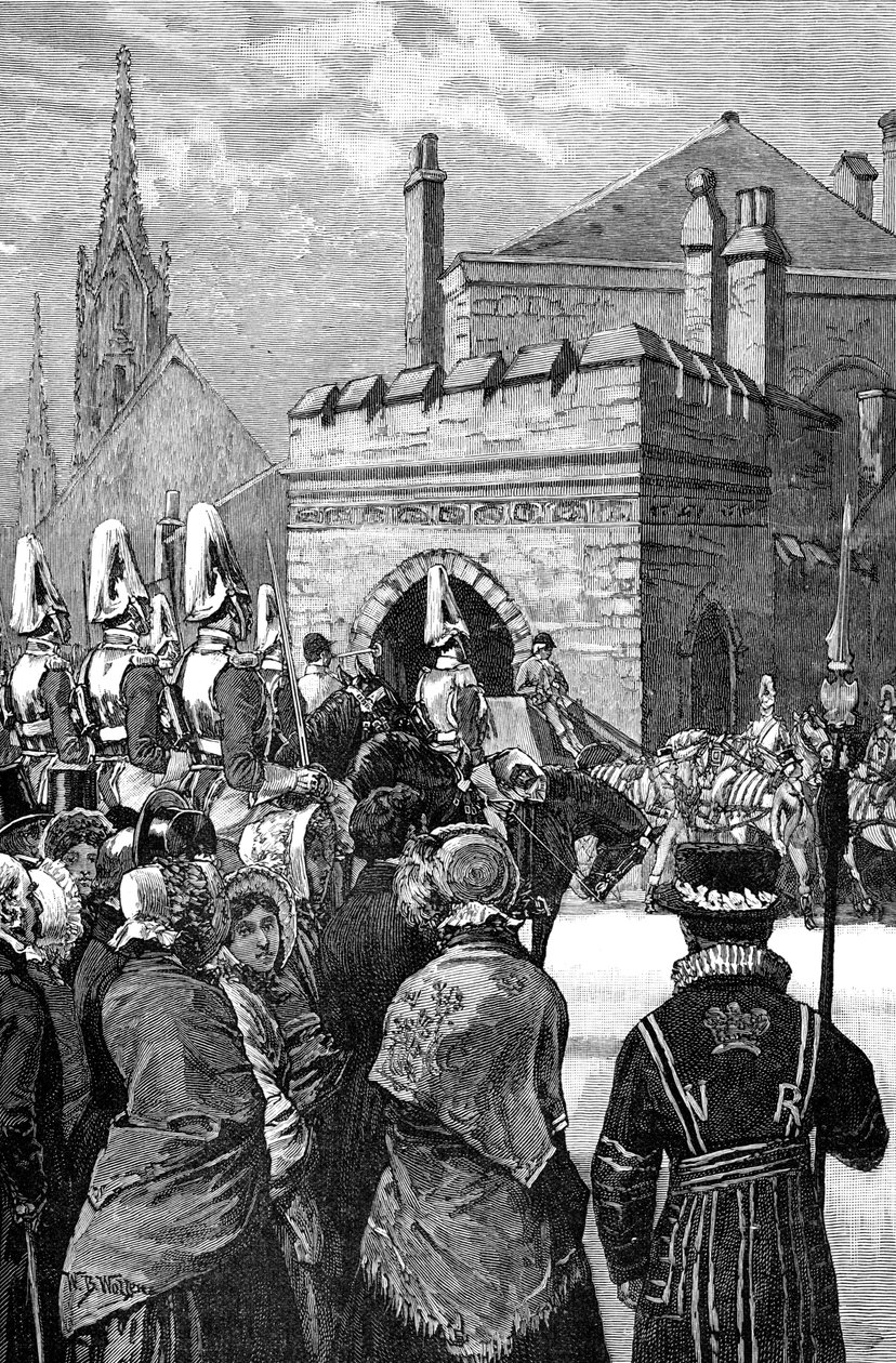 1846, 1900 में संसद खोलने वाली रानी द्वारा अज्ञात