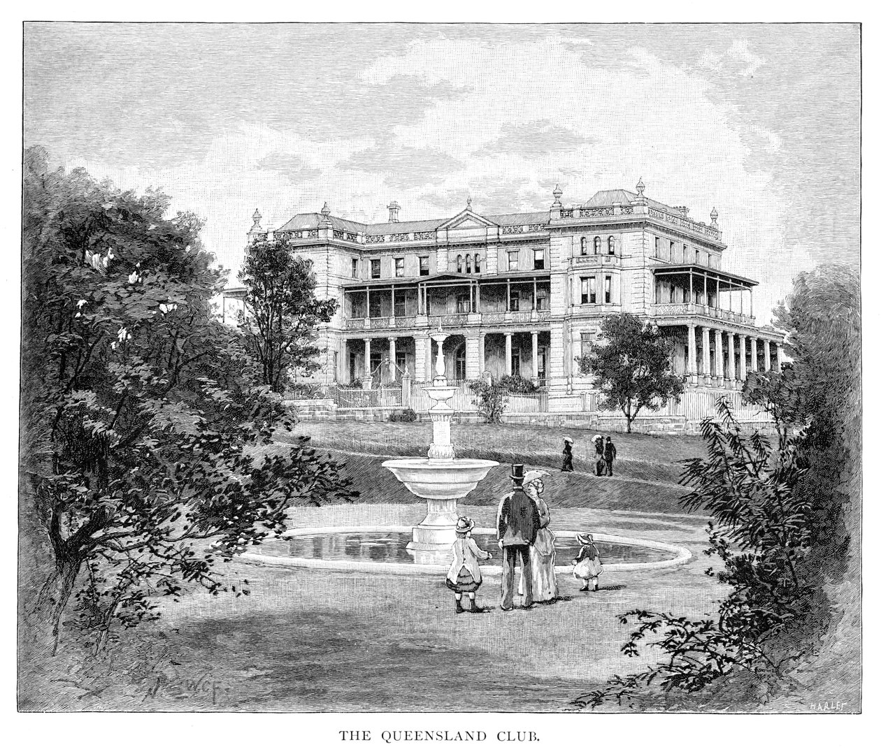 क्वींसलैंड क्लब, ऑस्ट्रेलिया, 1886 द्वारा अज्ञात