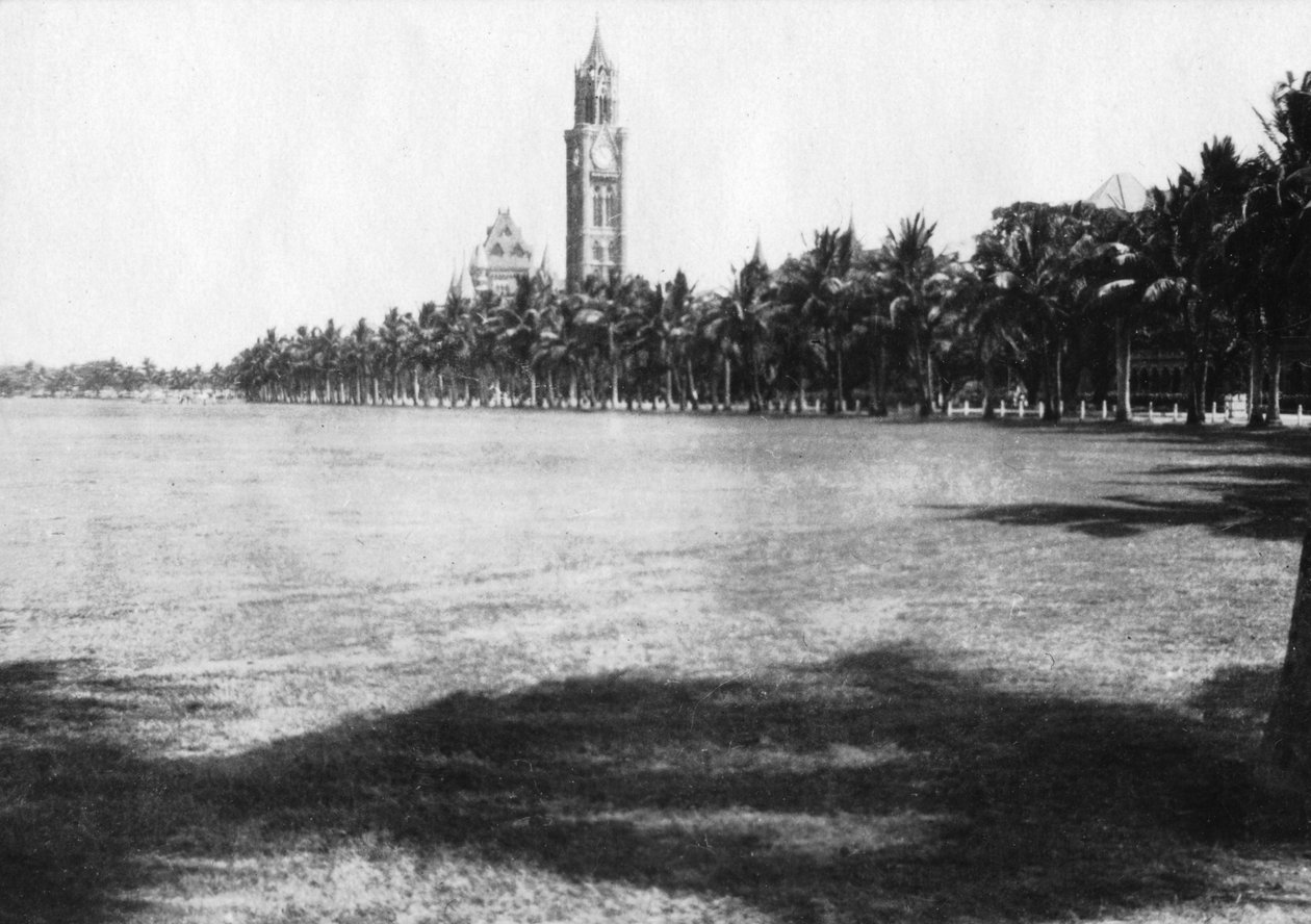 राजाबाई टॉवर, बंबई विश्वविद्यालय, भारत, c1918 द्वारा अज्ञात