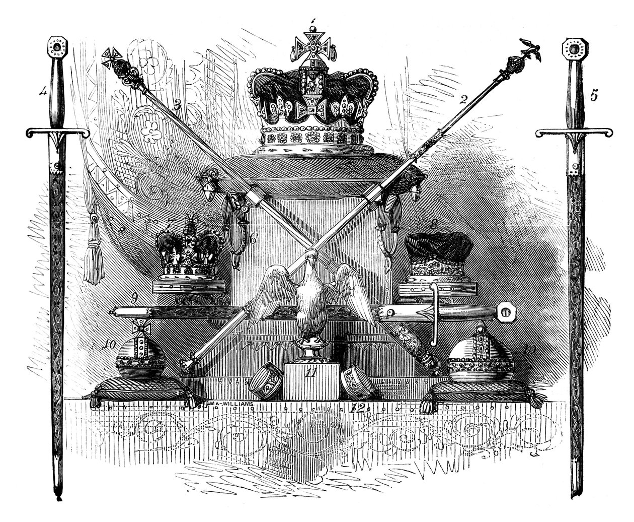 द रेजलिया ऑफ़ इंग्लैंड, c1820 c1895 द्वारा अज्ञात