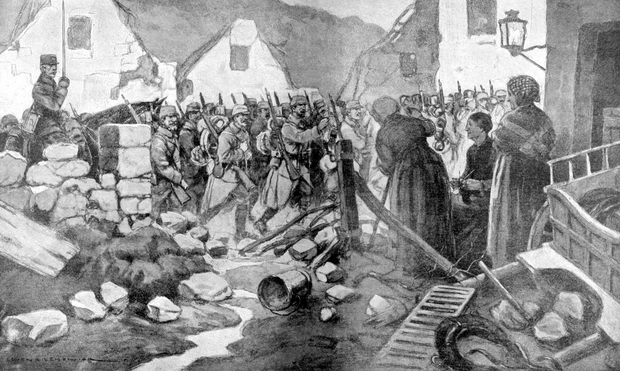 रेजिमेंट सैल्यूट, 1915 द्वारा अज्ञात